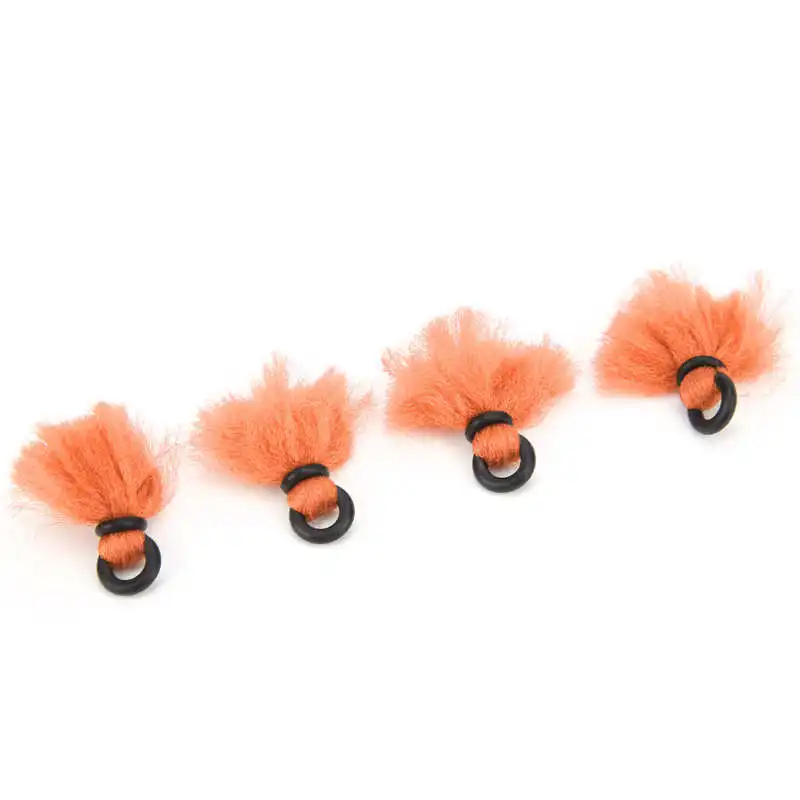 4pcs Fly Fishing Strike Indicator Yarn Strike Drift Float Indicator  Indicators Drift Hook Positioning Floats Bobbers with light