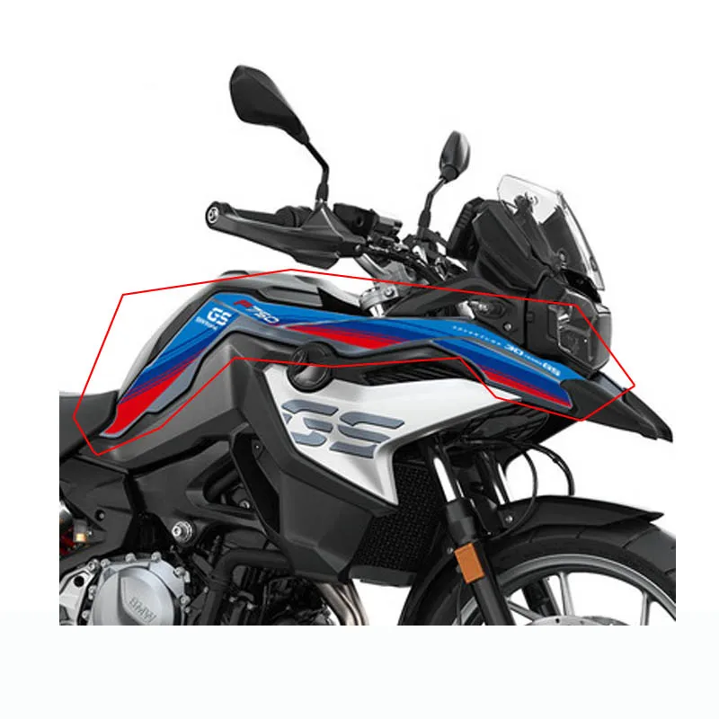 Аксессуары для мотоциклов наклейки Наклейка s Для BMW F750GS F750 GS F 750GS f750gs 3D стикер - Цвет: Reflective light