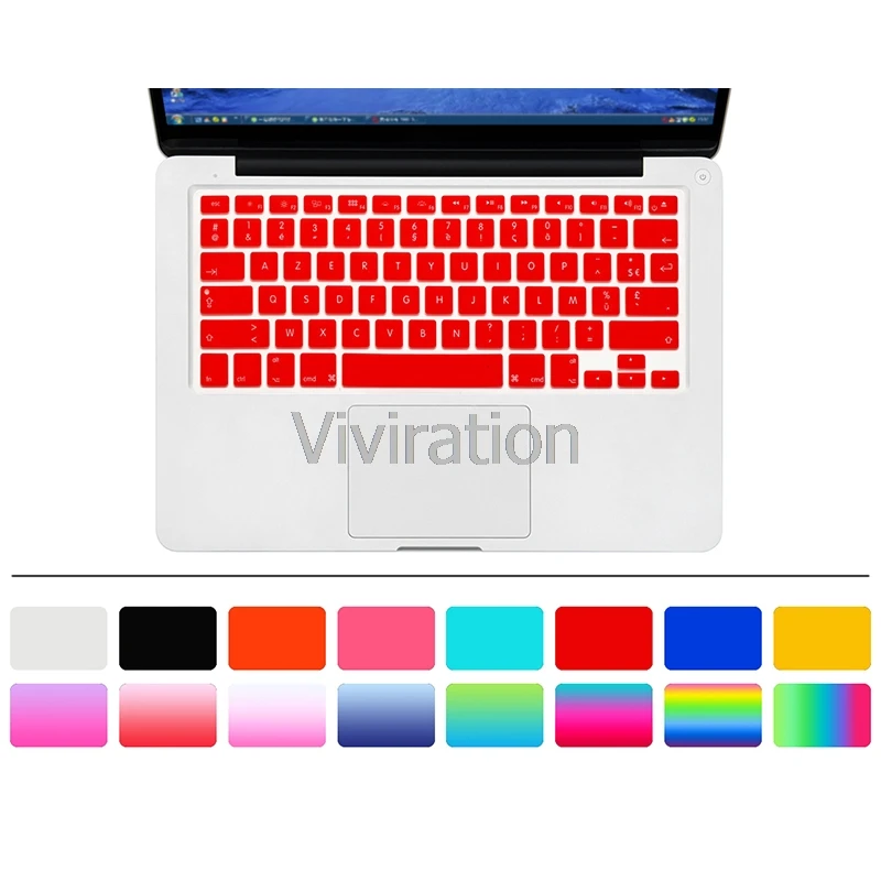 Водонепроницаемый пылезащитный силиконовый чехол для клавиатуры для Macbook Air Pro retina 13 15 17 A1369 A1286 A1398 A1466 A1425 A1278