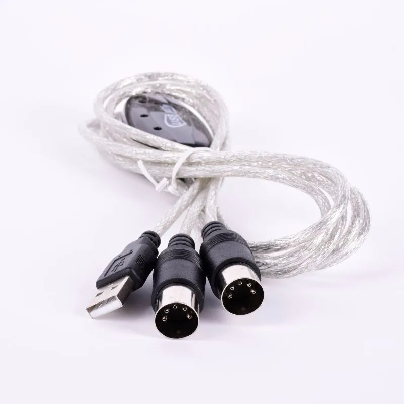 

USB to MIDI cable adapter music editing line MIDI to USB line keyboard music cable