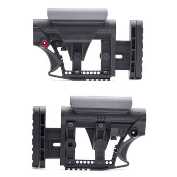 

Adjustable Extended Buttstock for CS Airsoft Tactical Airgun BD556 M4 AR Nylon Paintball Accessories Guns Toys prop LUTH MBA-3