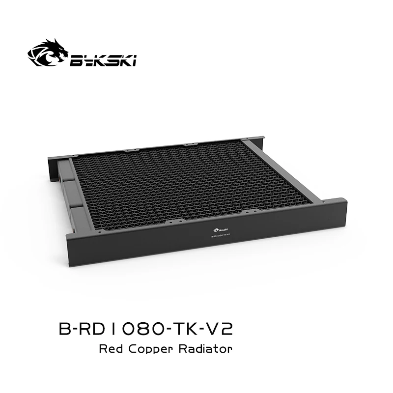 

Bykski B-RD1080-TK-V2 1080 полностью медный радиатор водяного охлаждения для ПК, толщина 46 мм, с водяным охлаждением, с поддержкой ряда 12 см, охлаждающий...
