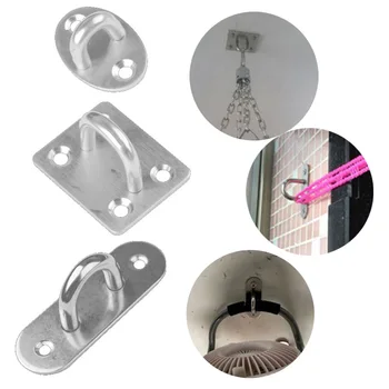 

Ceiling & Wall Mount Hanging Hardware Hanger Fixed Hooks For Yoga Hammock Swing 304 Stainless Steel Durable