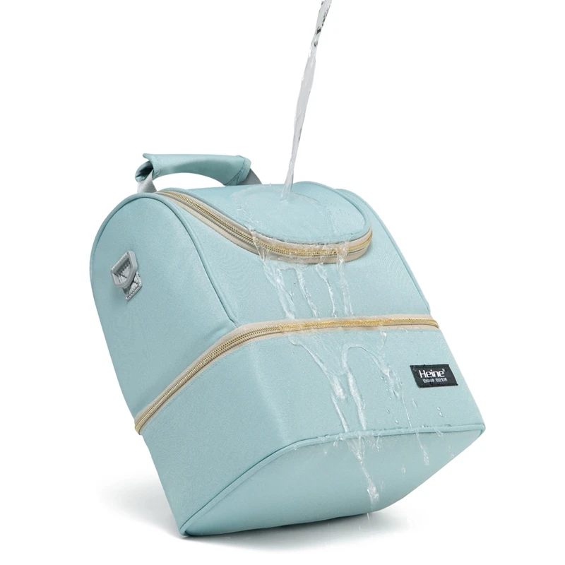 Heine двухслойная модная сумка для подгузников, рюкзак для мам, мессенджеры, многофункциональная сумка для беременных, сумки для бутылок