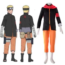 Naruto The Last Uzumaki Naruto костюм для косплея «Наруто» фильм Наруто для костюмированной вечеринки по японскому Аниме костюм ниндзя для Для мужчин костюм на Хэллоуин