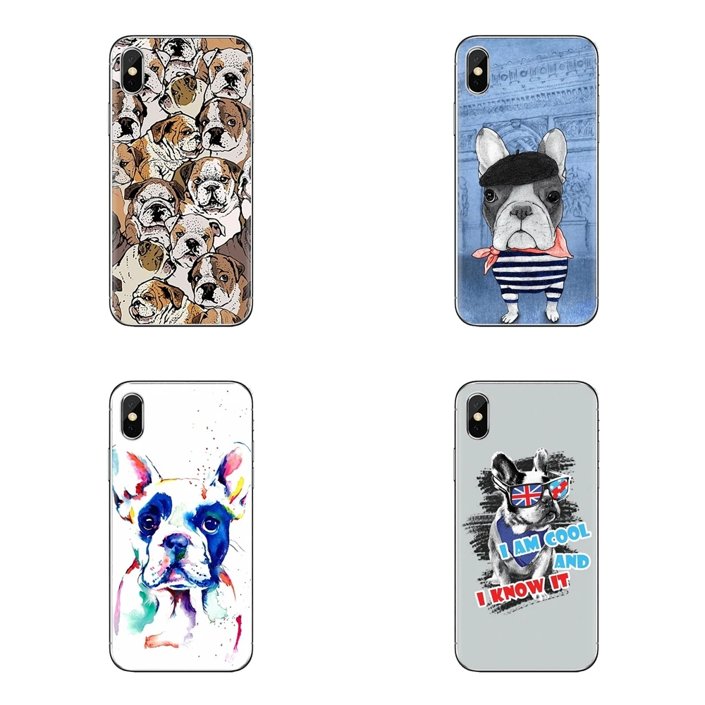 Чехол для iPhone XS Max XR X 4 4s 5 5S 5C SE 6 6S 7 8 Plus samsung Galaxy J1 J3 J5 J7 A3 A5 французский Английский