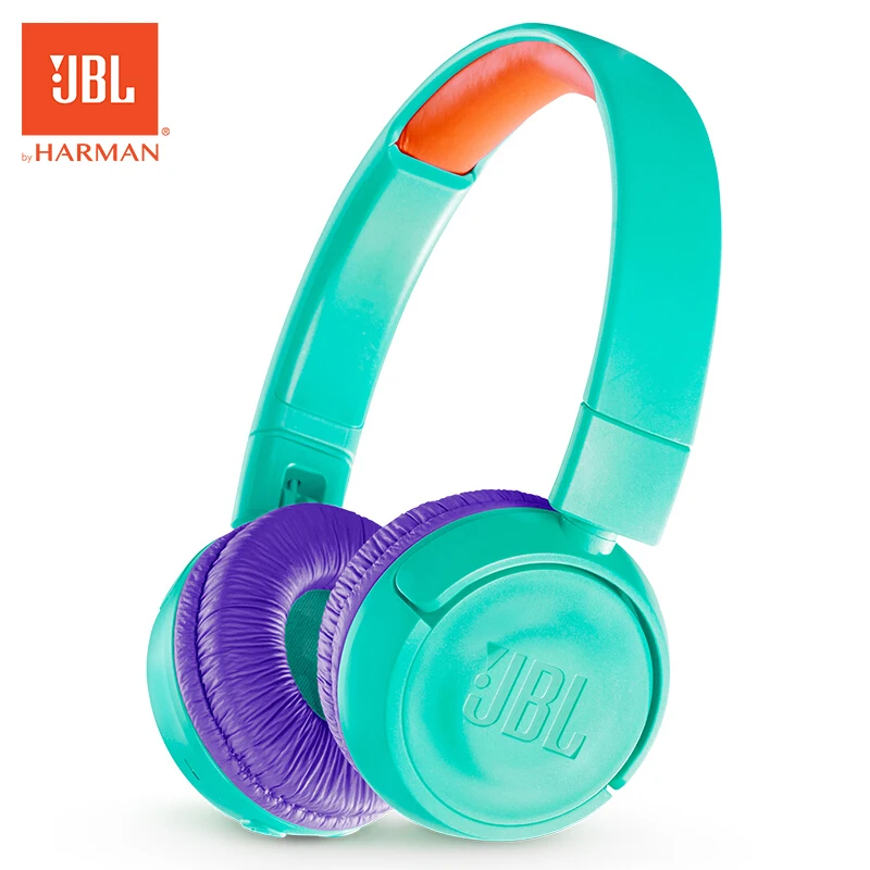 Original JBL JR300 BT Childrens Headphones Headset Wireless Bluetooth Kids Learning Headset Bass Mic Earphones