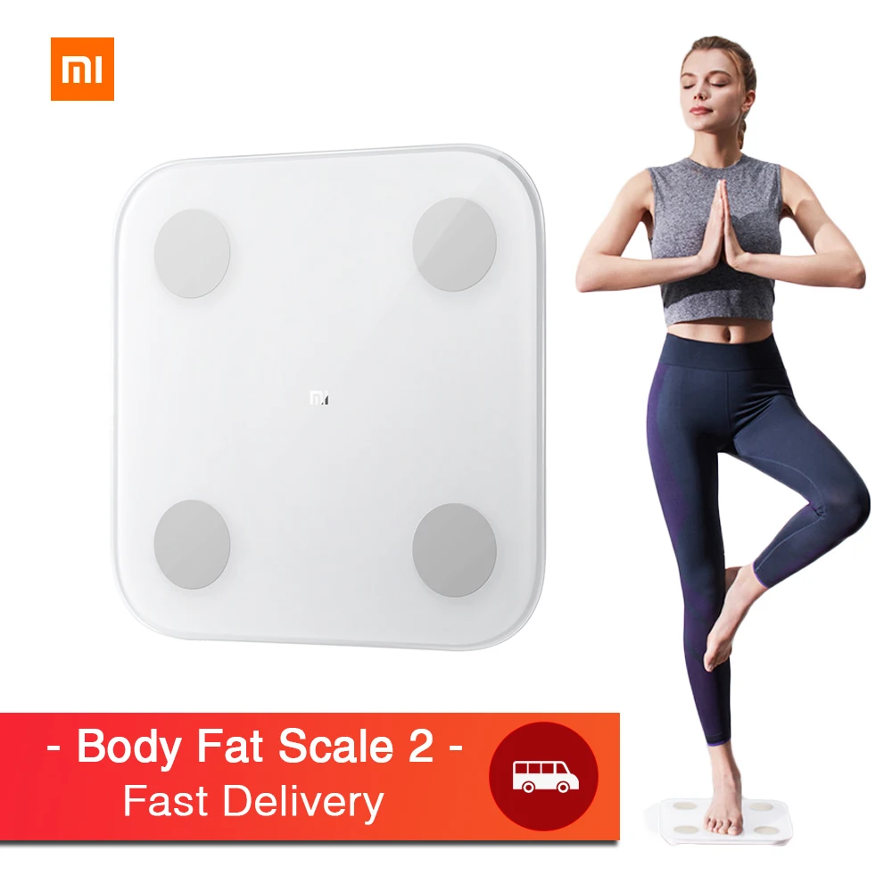 Смарт весы Xiaomi Body Fat Scale 2 Bluetooth 5 0 13 показателей индекса массы тела и монитора