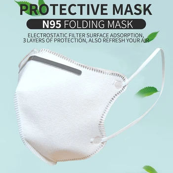 

KN95 Face Mask Air Purifying Particulate Respirator KN95 Protective Mask Breathable Anti Dust Mouth Masks Filter