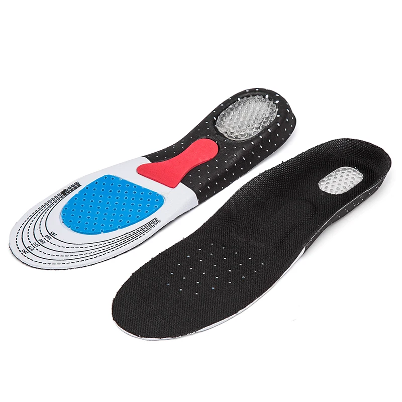 Мужские и женские модные стельки из силикагеля, ортопедические стельки для спортивной обуви для бега(35-46), стельки для обуви Unsishoe