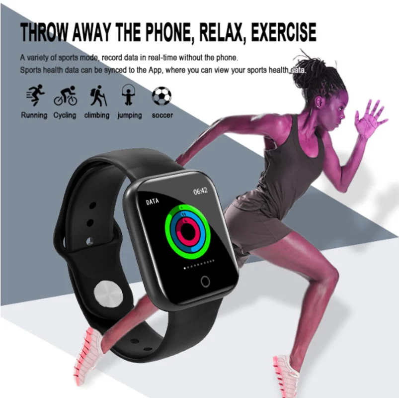 Nuevo reloj inteligente para hombres y mujeres reloj inteligente para Android IOS Electronic reloj inteligente rastreador de Fi