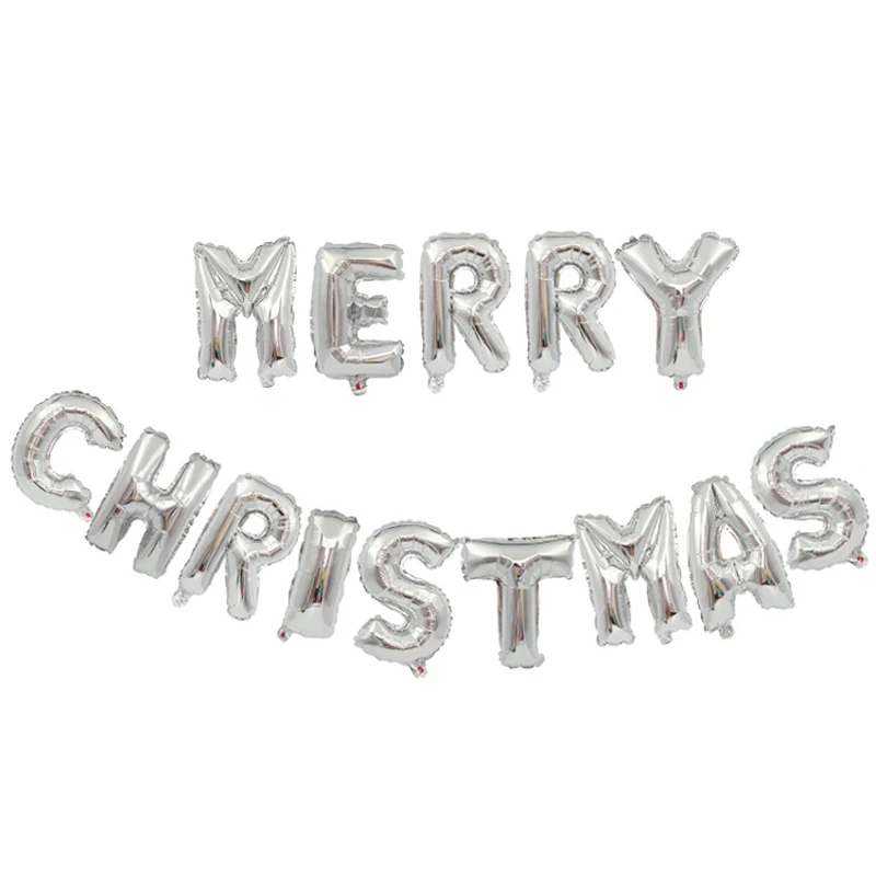 Merry Christmas воздушный шар с буквами Alphabe розовое золото фольга воздущные шары Детские игрушки свадьба Вечеринка счастливый год гелиевые вечерние шары ba