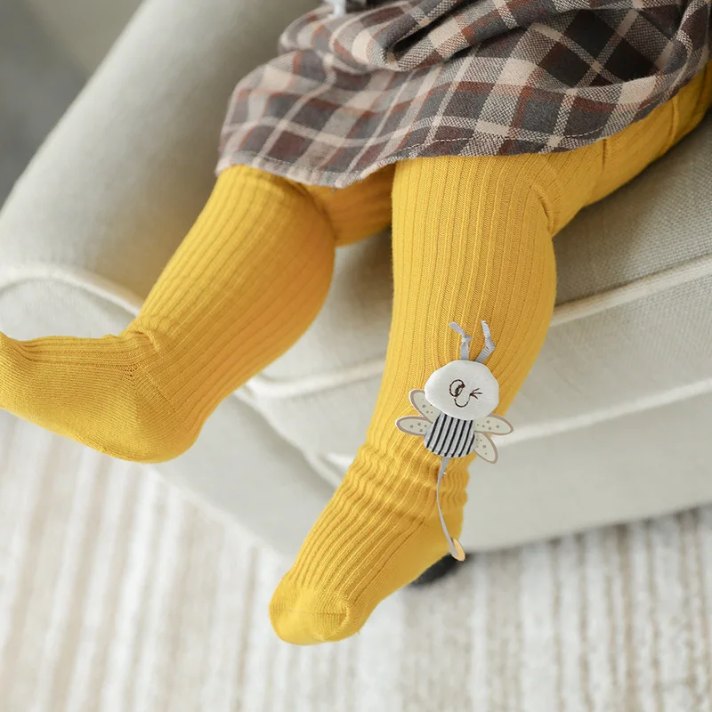 

New Style 1-3 Years Old Infant Young Children Baby Leggings Girls Spring And Autumn Ultra-Elasticity Large Bottom CHILDREN'S Soc