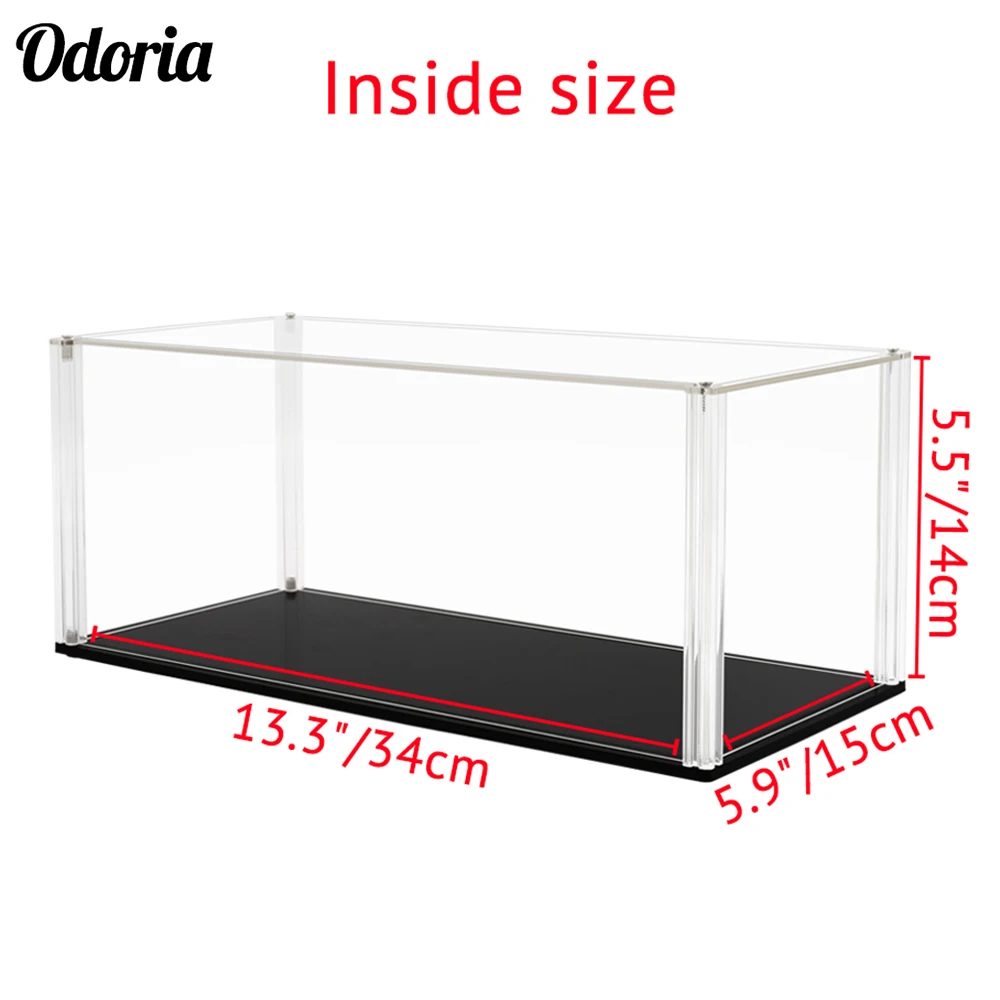  AR Caja Organizador Metacrilato 4.7x4.7x1.2 in Transparente :  Hogar y Cocina