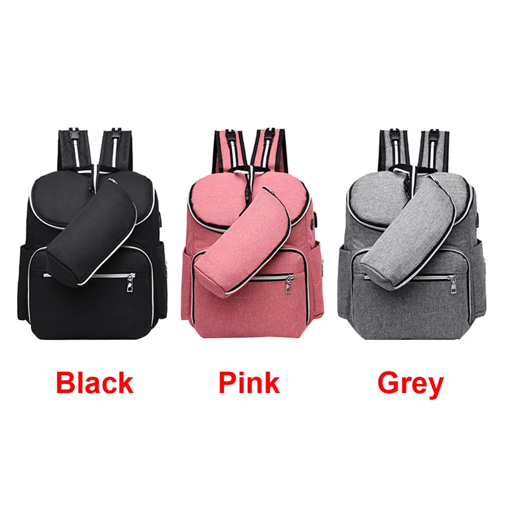 Молния регулируемый ремень полиэстер прочный Подарки Мама рюкзак многофункциональный дышащий большой емкости USB интерфейс сумка для подгузников