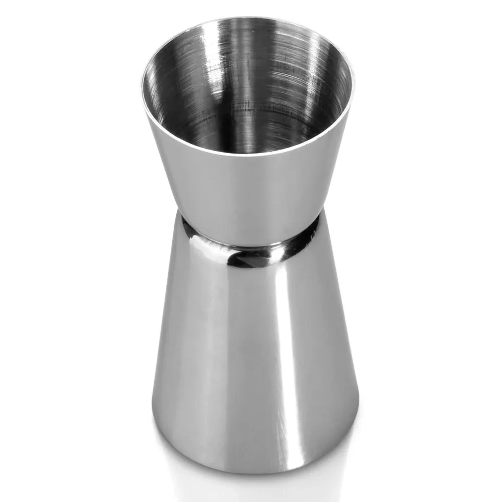 Gobelet Double Doseur Acier Inox pour Mesure Cocktail Alcool Bar Bistrot 40/20cc
