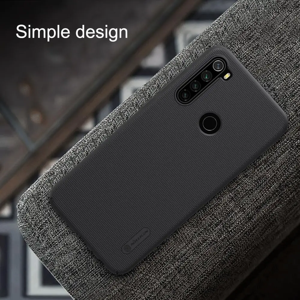 Для Xiaomi Redmi Note 8 чехол Nillkin Super Frosted Shield ультратонкий жесткая задняя панель из поликарбоната для Xiaomi Redmi Note 8 тонкий чехол для телефона