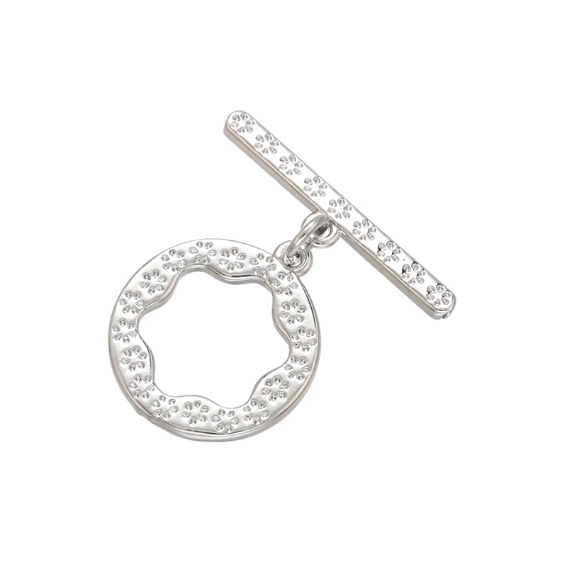 Zhukou oval/herz messing ot verschlüsse haken für frauen hand gefertigte halskette armband schmuck zubehör machen ergebnisse modell: vk100 – Detail 11