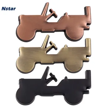 

Nstar 1pc Willys Alloy Emblem Car Boot Trunk Side Wing Fender Badge Auto Part Accessories For Jeep Wrangler Compass Patriot 078