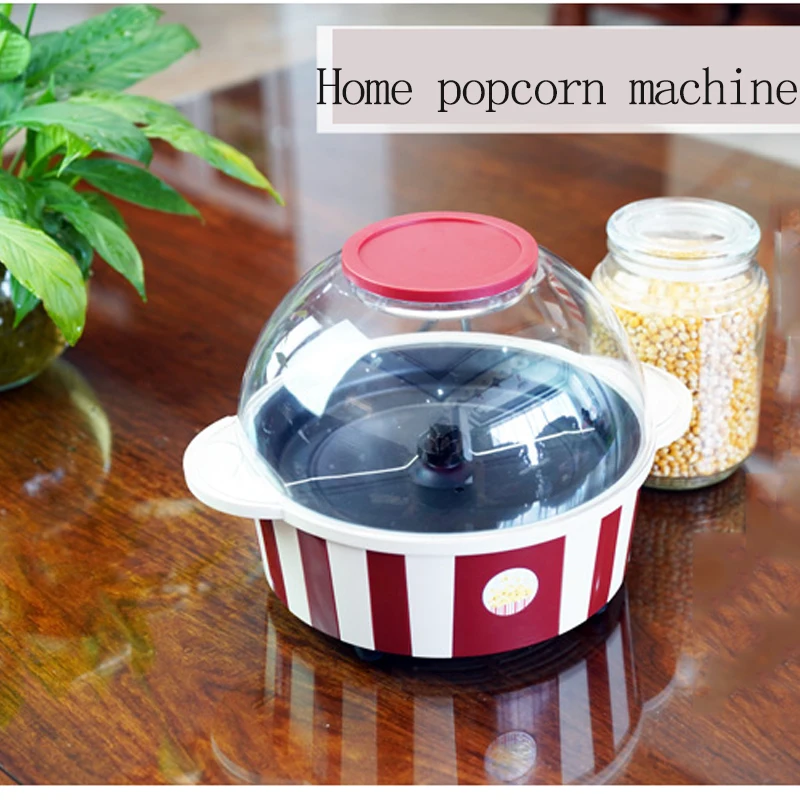 New Full-Automatic Electric Spherical Popcorn Machine Small Household Large-Capacity Homemade Popcorn Machine