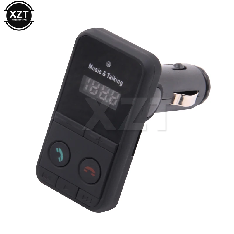 Автомобильный mp3-плеер FM-трансмиттер модулятор SD USB ЖК-пульт дистанционного