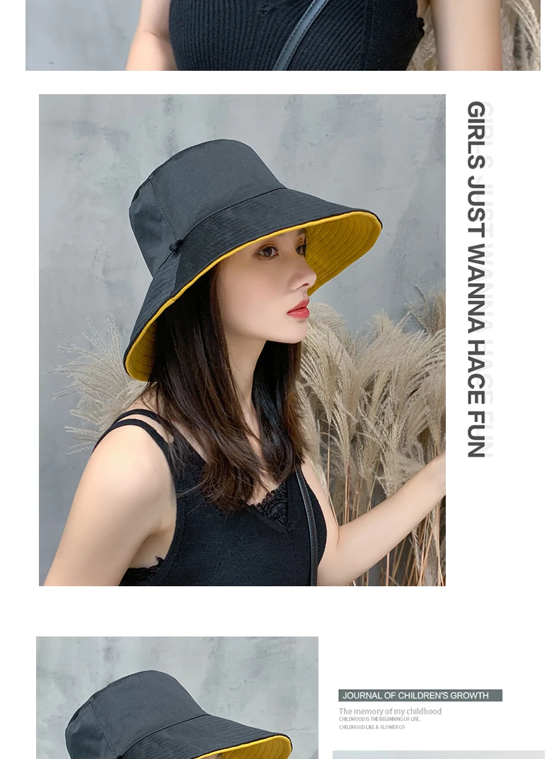 Женские Летние головные уборы в Корейском стиле, новинка года, модные однотонные простые Универсальные женские элегантные солнцезащитные очки, шикарные