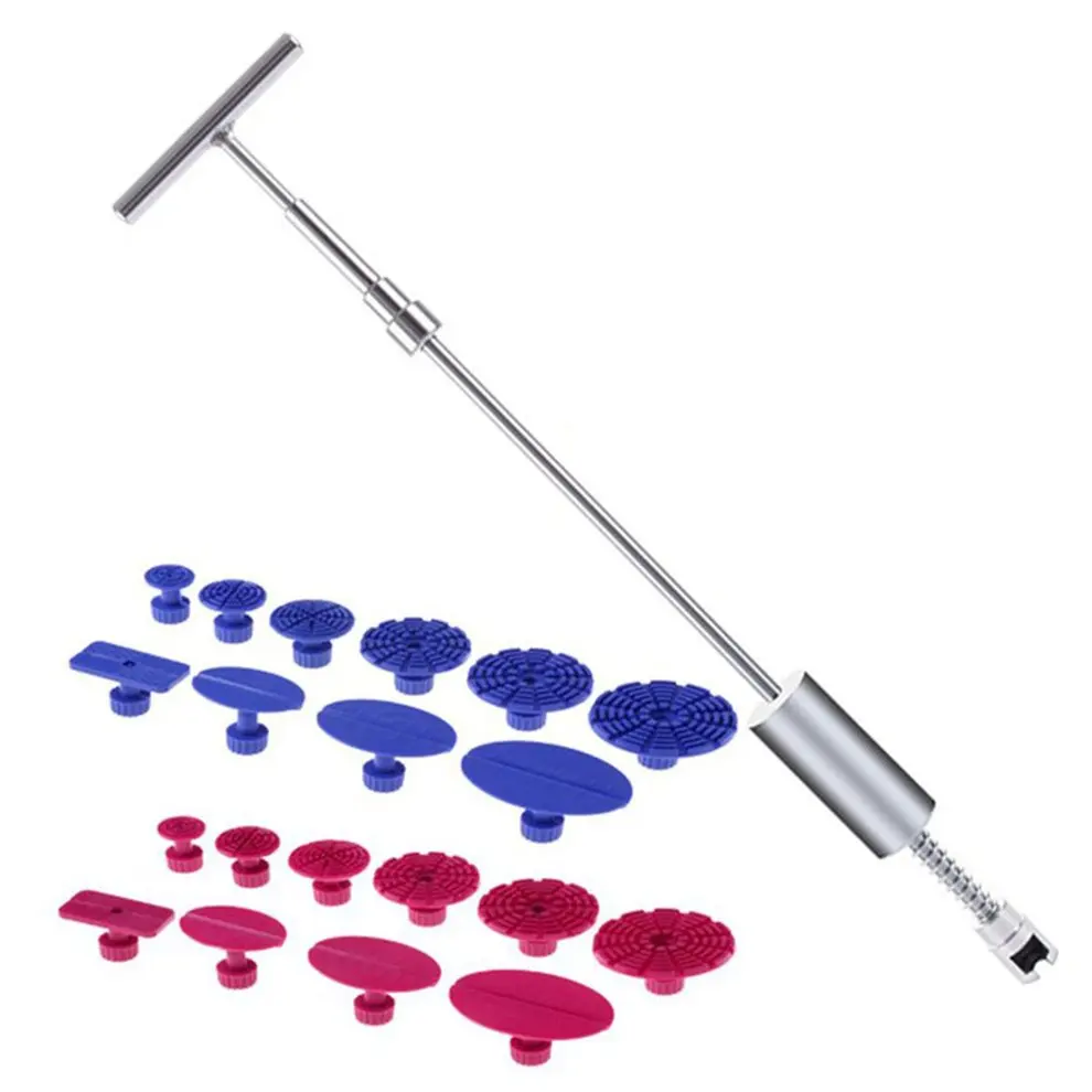 

Professional Car Repair Kit Removal Paintless Dent Repairing Tool Straightening Dents Cross Puller Set