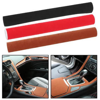 

For Auto Interior/Exterior PVC Car Color Change Film Car Wrap Sticker 30*152cm Car Body Stickers Velvet Suede Fabric