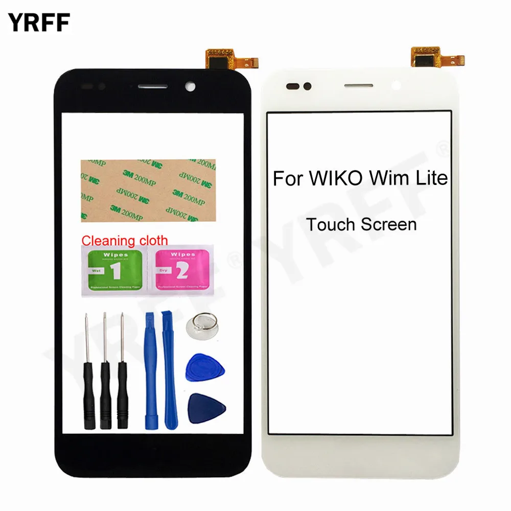 

5.0'' Touchscreen For WIKO Wim Lite Touch Screen Digitizer Sensor Glass Panel Lens Replacement