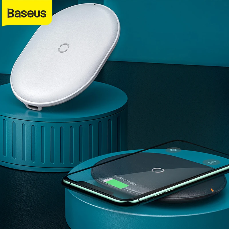 Baseus 15W Qi Wireless Charger for iPhone 12 11 Pro X XS MAX XR 8 Fast Charging for Airpods Pro Samsung S9 S10 S20 P20 P30 Pro