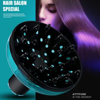 

New Professional Universal Hair Styling Accessories Curl Dryer Diffuser Gale Wind Mouth Cover Hair Hood Dryer Styling Hood