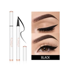Жидкий кошачий карандаш для глаз черный цвет стойкий водонепроницаемый Гладкий Быстросохнущий подводка для глаз горячая распродажа