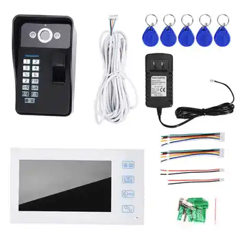 

Fingerprint Password Video Access Control Video Intercom System Smart DoorBell