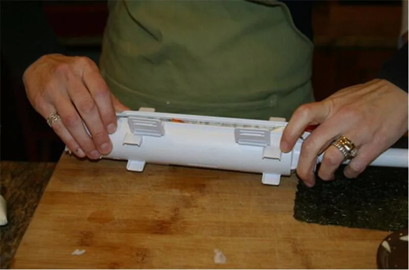 Быстрый Базука ролик суши мейкер суши ролл плесень рисовое мясо овощи DIY Суши делая машину кухня суши инструменты