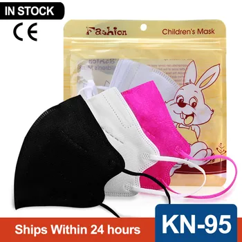 

5 Layers FFP2 MASK Kids KN95 Fabric Mascarillas ffp2mask 95% filter maske Reuseable Children Protective Masks masque certifié ce