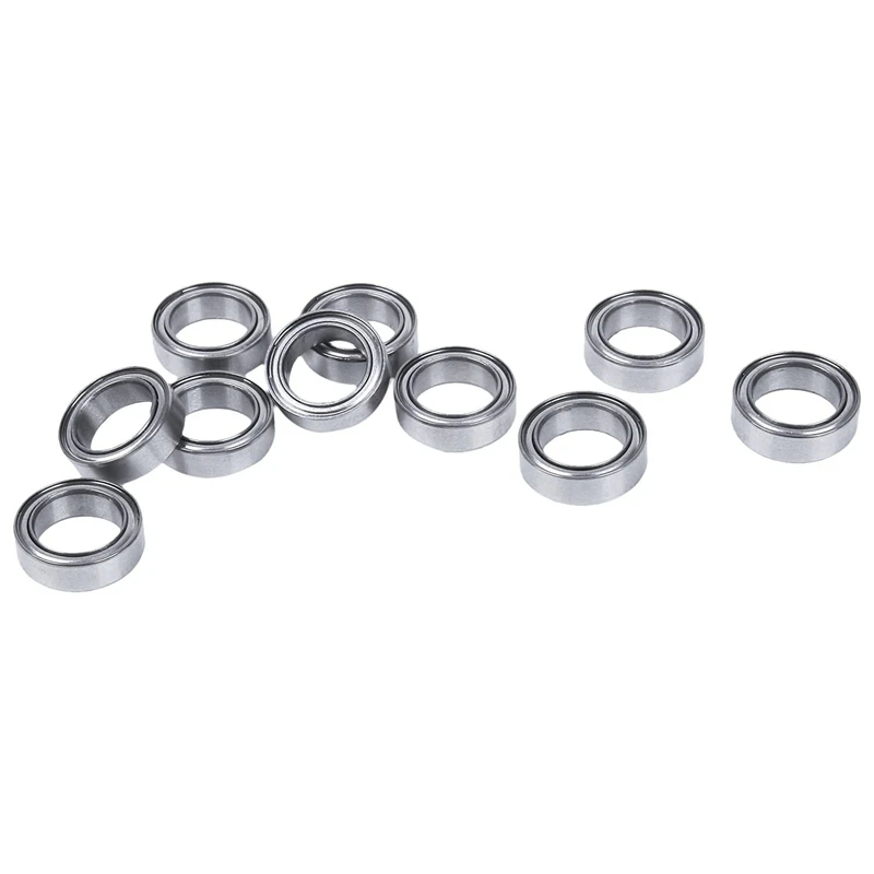 

New 20Pcs Miniature Sealed Metal Shielded Metric Radial Ball Bearing Model: MR128-ZZ 8X12X3.5mm & MR106-ZZ 6X10X3mm