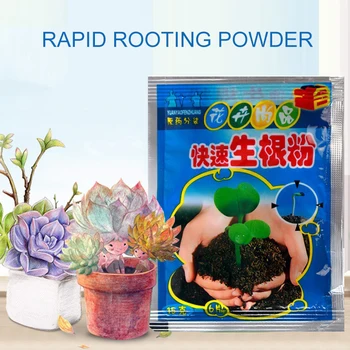 

Fast Rooting Powder Garden courtya Rooting Hormone Powder Improve Flowering Cutting Survival Rate Plants Grow Cut Dip Powder