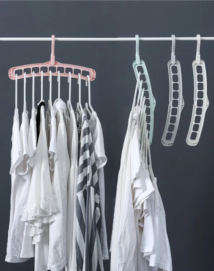 PP Multifunctional Clothing Hangers Organizer Wardrobe Storage Cabinet Home Clothes Storage Organization Accessories supplies