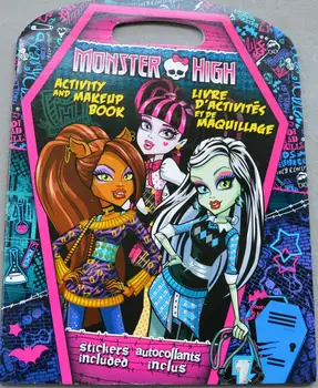 

Parent child kids Girl Princesse picture Sexy Perceptual Thinking Sticker Handbook French English Bilingual book Age 5 and up