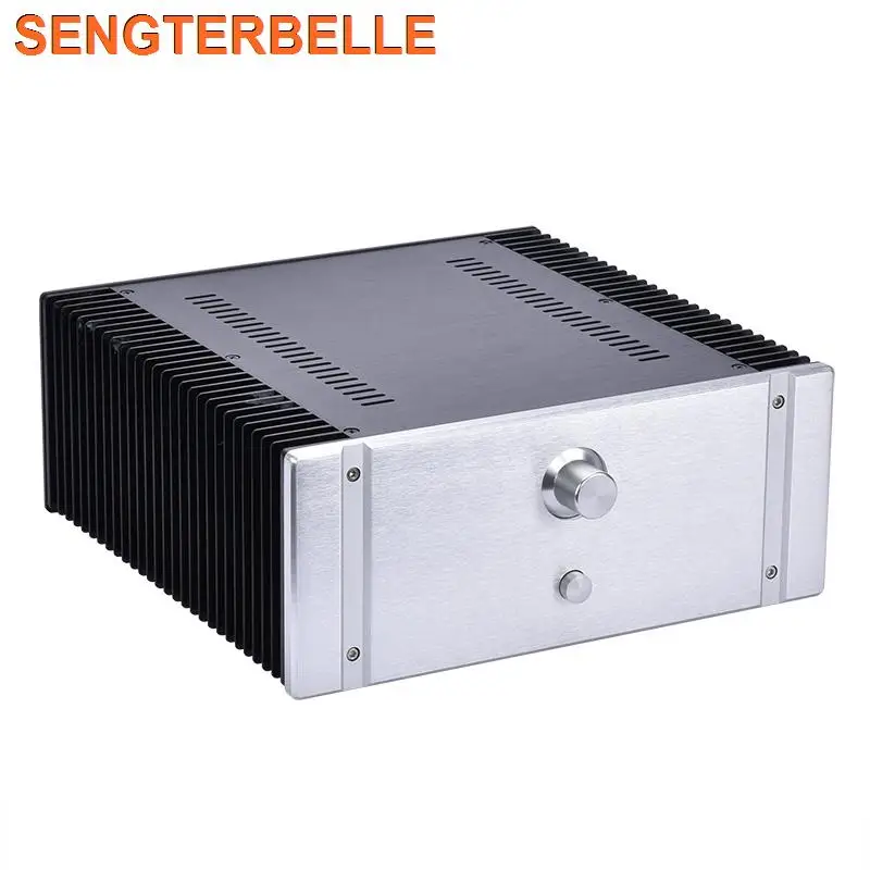 

BZ3213 All Aluminum Housing DIY Amp Case Amplifier Chassis Preamplifier Box Class A Audio Enclosure 320MM*130MM*313MM