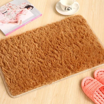 

Non Slip Bath Mat Bathroom Carpet Mat In the Bathroom Comfortable Bath Pad Large Size Bedroom Bathroom Rugs