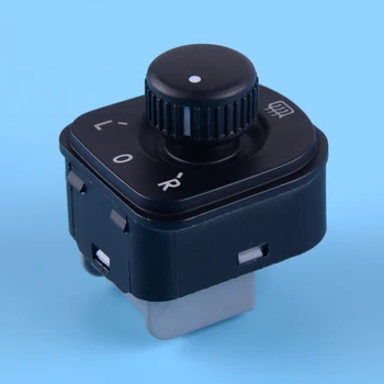 

beler ABS Side Mirror Adjust Switch Knob Fit for VW Jetta Passat Golf MK5 MK6 Rabbit EOS Tiguan 1K0959565F 1K0959565K