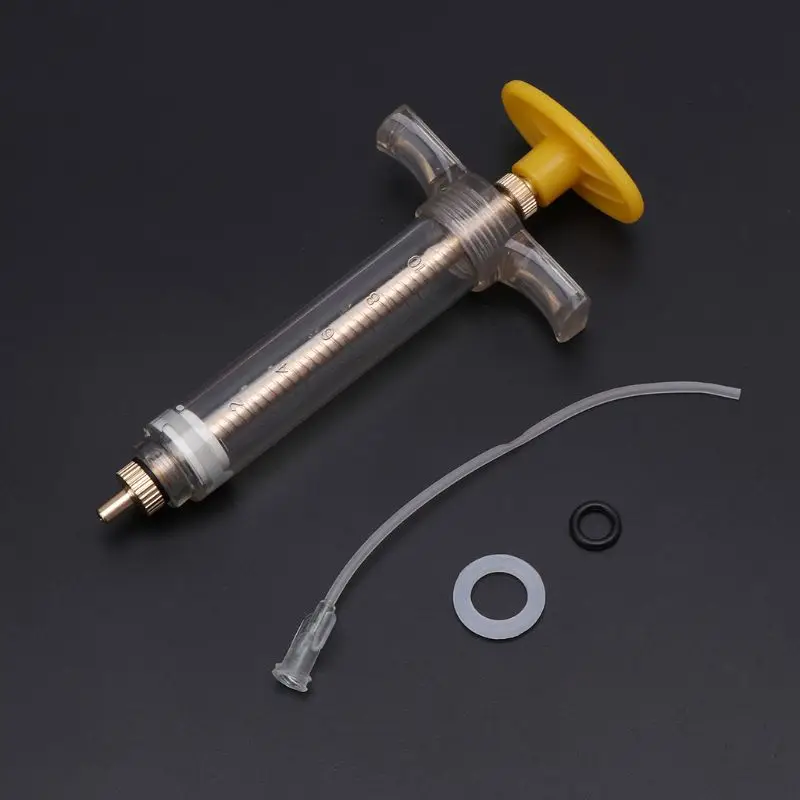 

Parrot Chick Feeder Copper Head Syringe Hose Birds Feeding Injector Supplies 090C for bird feeders