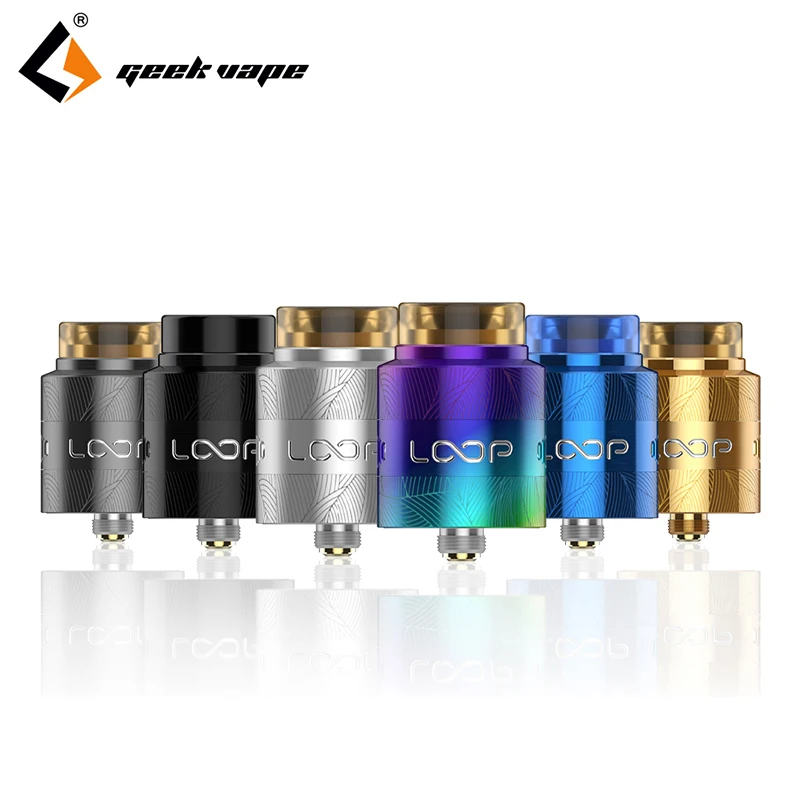 Новейшая модель Geekvape петли V1.5 RDA 24 мм с уникальным татуировки лазера W в форме