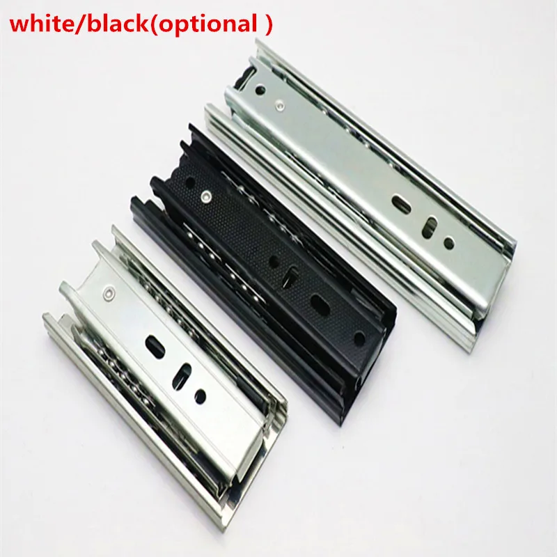 Guide Scorrevoli Per Cassetti AMIG - 400 Mm Autobloccanti - Acciaio Zincato, Portata 25 Kg - Foto 12