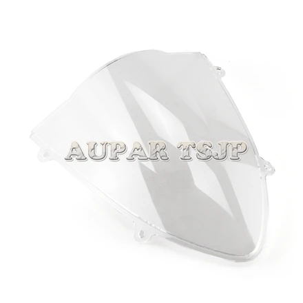 Autocycle ветрового стекла для Kawasaki Ninja 250R 2008 2009 2010 2011 2012 автофургон лобовое стекло Пластик воздушный дефлектор дымчатое лобовое стекло - Цвет: Transparent