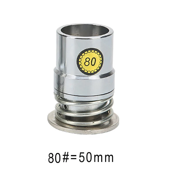 50mm 1 комплект) кнопки штампы кнопки машина ткань покрытая кнопка плесень ткань кнопки машины ручной инструмент давления DIY цветные тканевые пуговицы - Цвет: 50mm