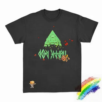 

2021ss Trippie Redd 1400 Life‘s A Trip Tee Men Women 1:1 High-quality Fashion Casual Streetwear T-shirts