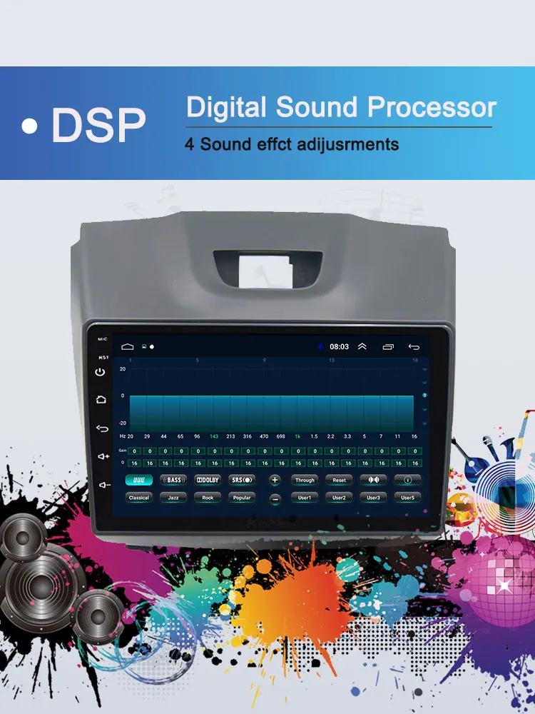 Discount Bonroad Android 8.1 Car Radio 9 inch HD GPS Navigation Multimedia Player For Suzuki D-MAX DMAX 2015-2018 no dvd player 2 Discount Bonroad Android 8.1 Car Radio 9 inch HD GPS Navigation Multimedia Player For Suzuki D-MAX DMAX 2015-2018 no dvd player 2