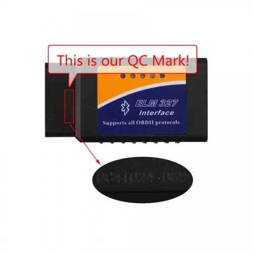 Абсолютно ELM327 Bluetooth код ридер версии 1,5 поддерживает все OBD-II протоколы, используемые на компьютерах Android и Windows XP
